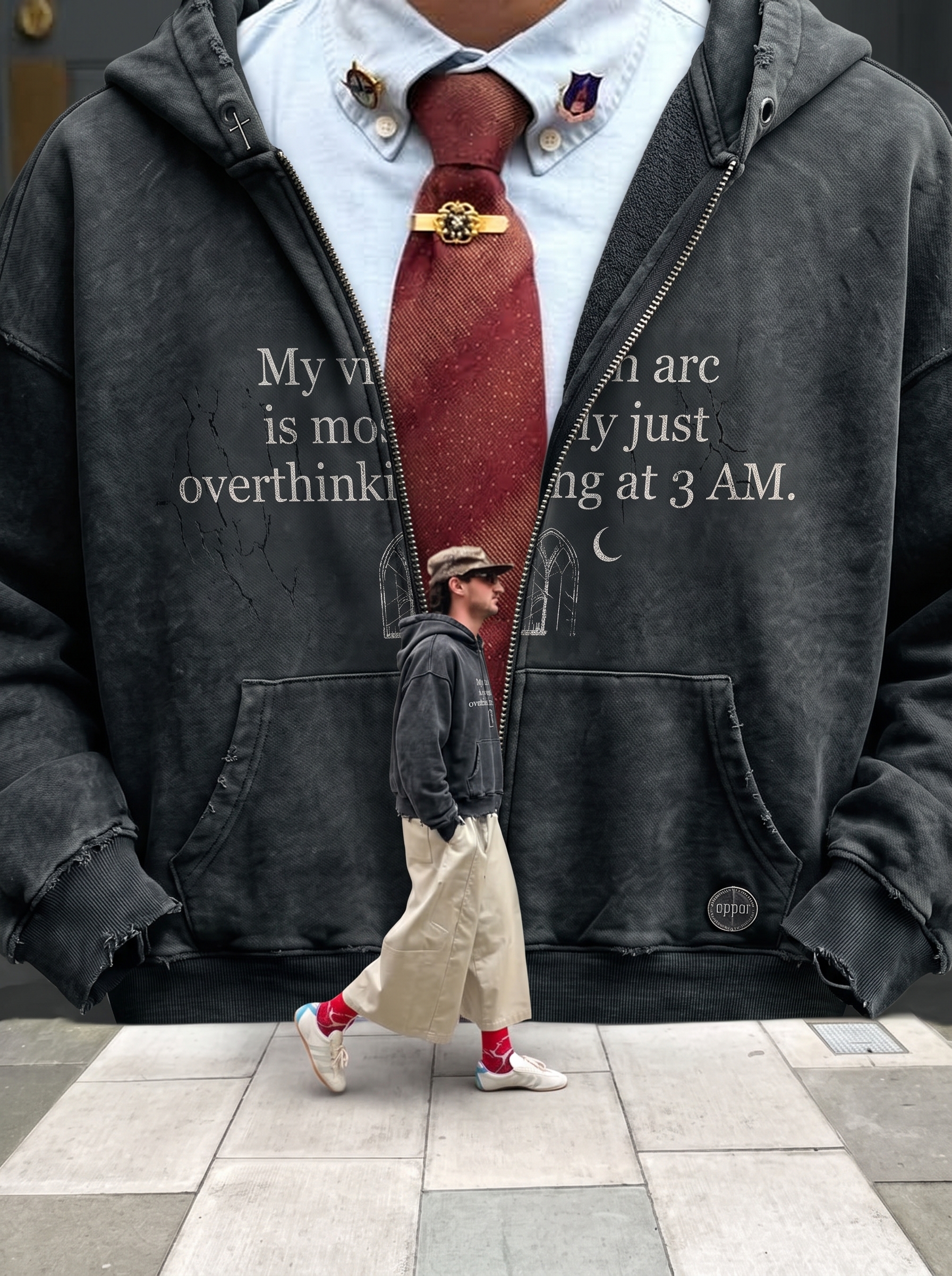 Villain Arc Poster 02 - Streetwear Collage & Layering